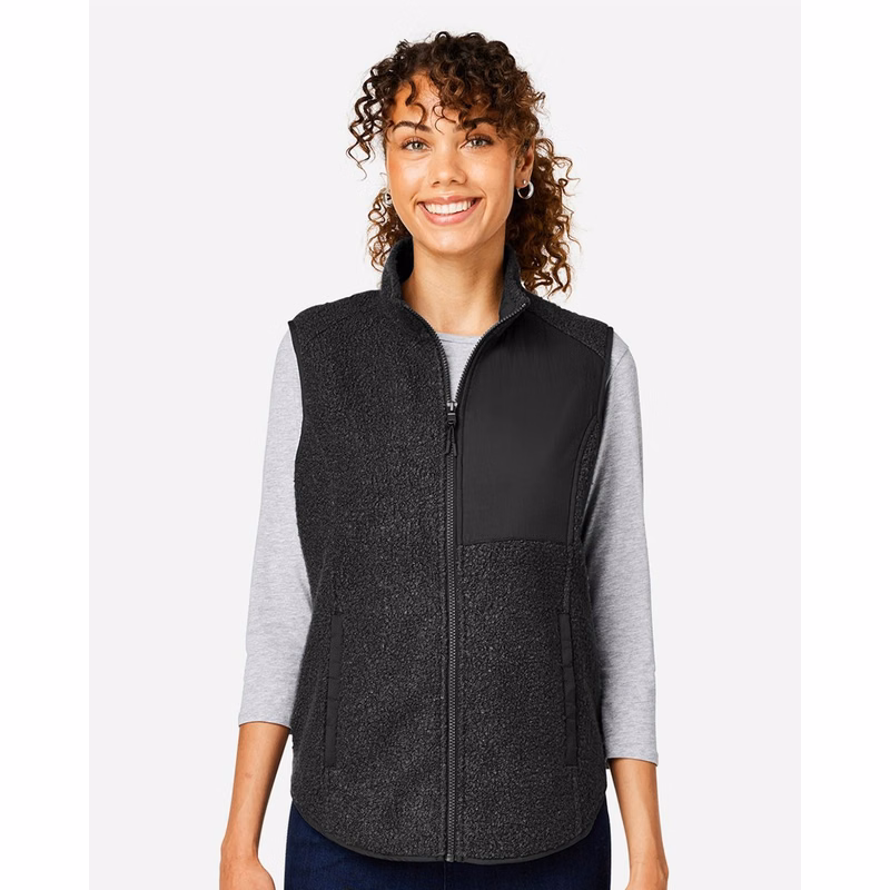 Women's Aura Sweater Fleece Vest - NE714W
