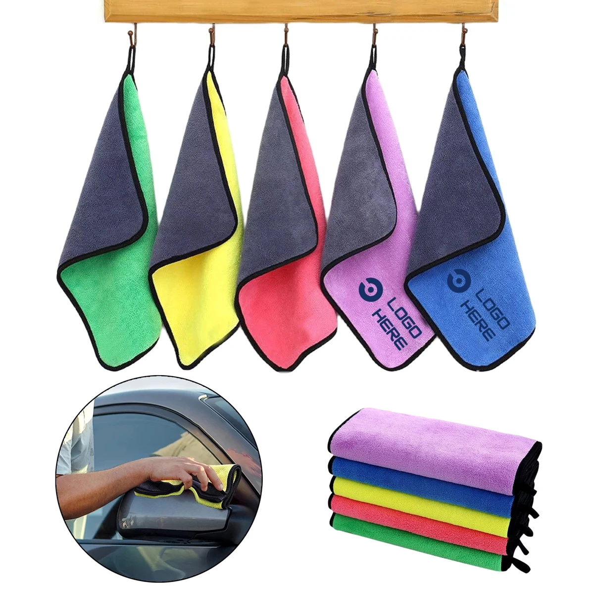 Absorbent Microfiber Towels 1