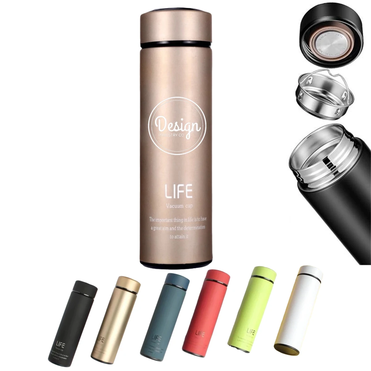 17 oz Stainless Steel Vacuum Bottle 1