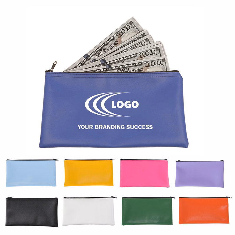 Zipper Bank Money Deposit Bag