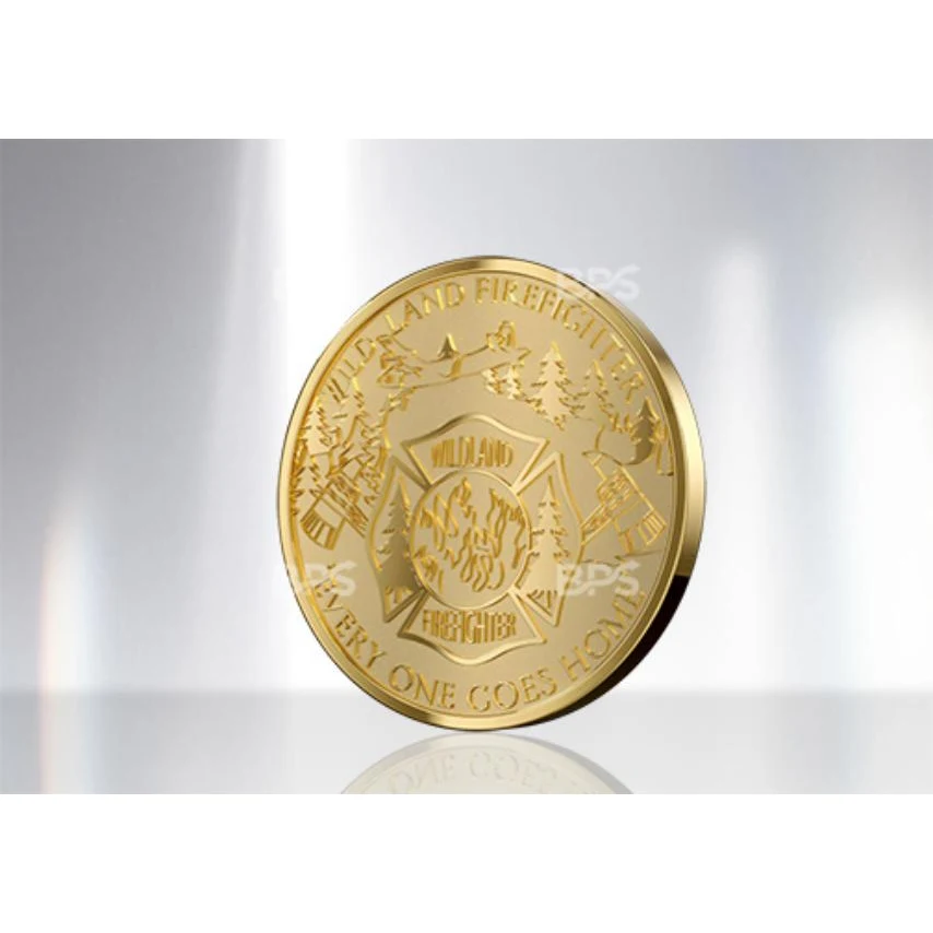 2.5" Custom Soft Enamel Coin 1