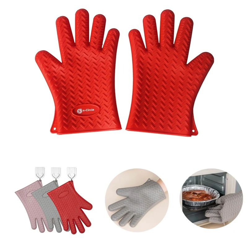 Silicone Kitchen Heat Resistant Gloves 1