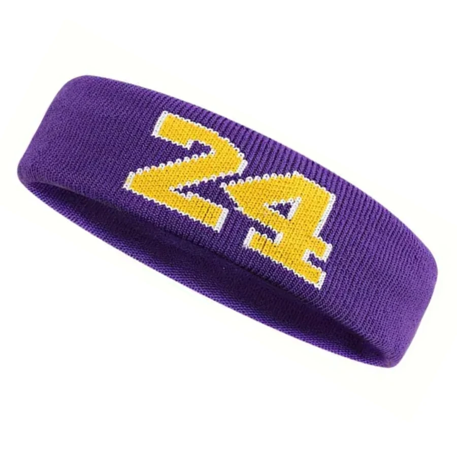 Jacquard Weave Plain Stitch Sports Headband 1