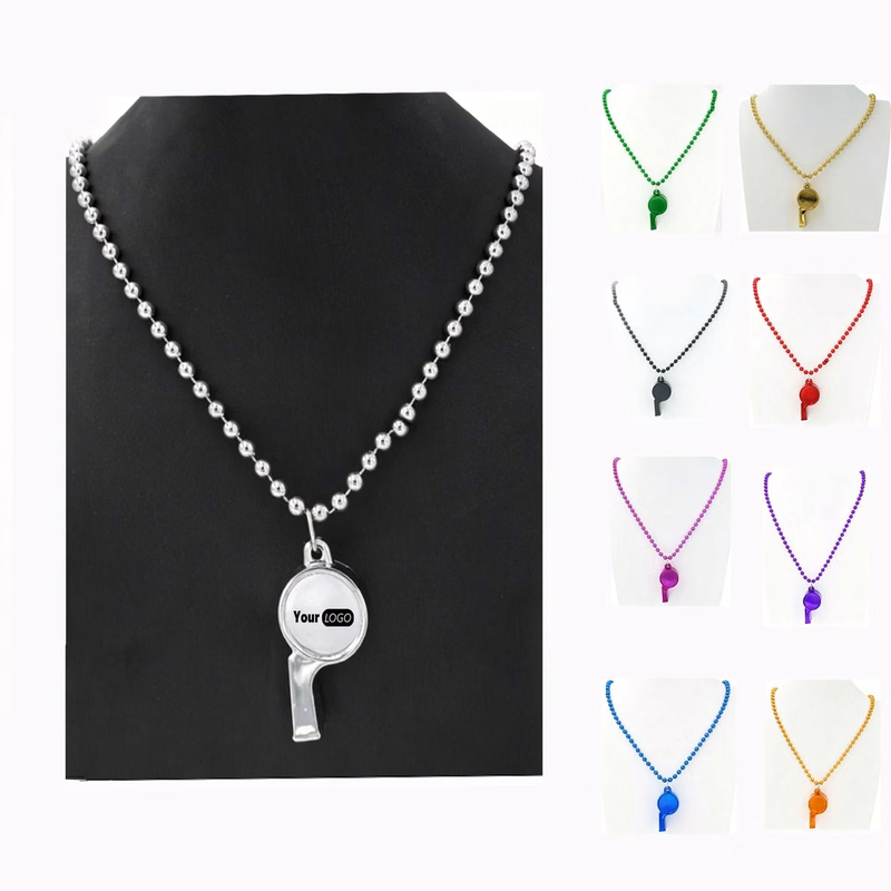Whistle Pendant Party Necklace