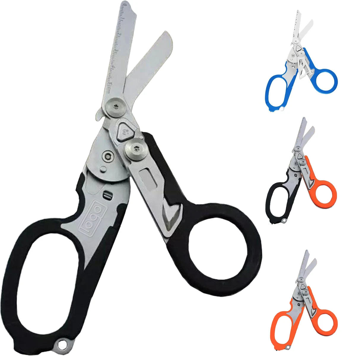 6 in 1 Stainless Steel Folding Scissors for Outdoor Survival 1