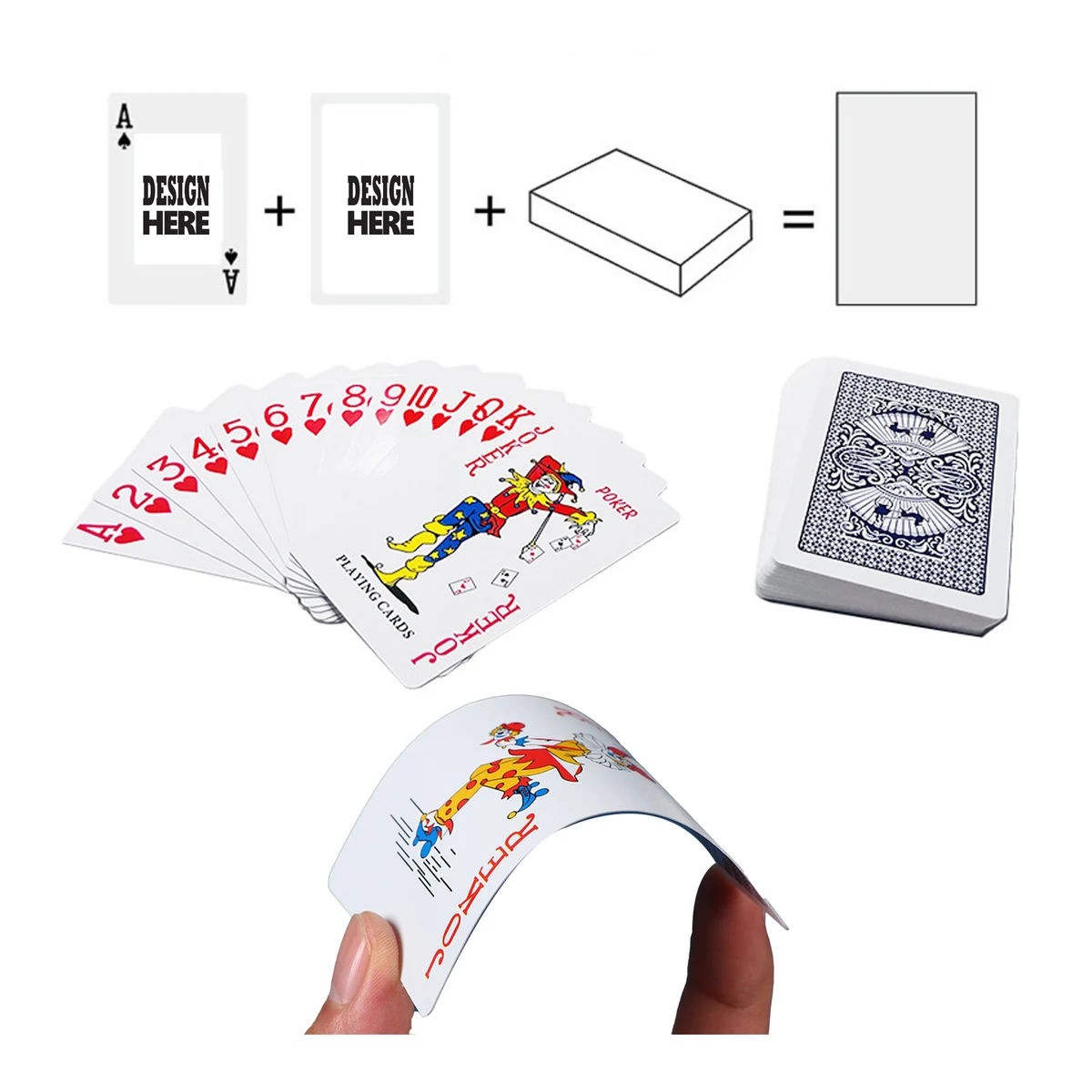 Full Color Custom Poker Playing Cards 1