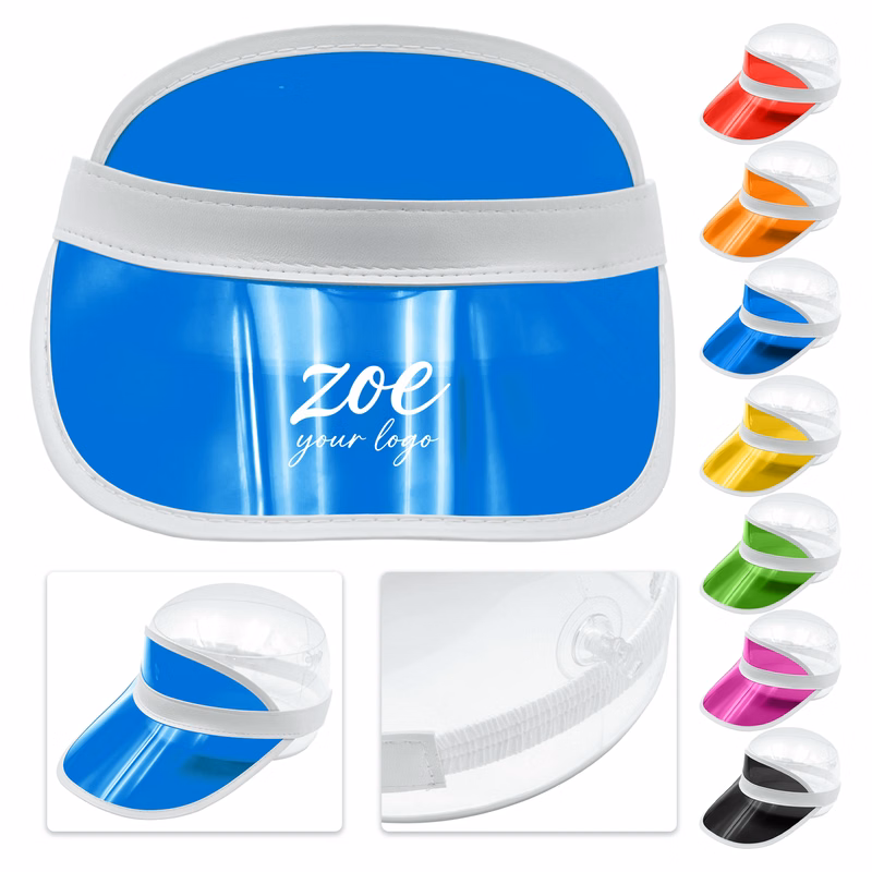 PVC Clear Plastic Sun Visor