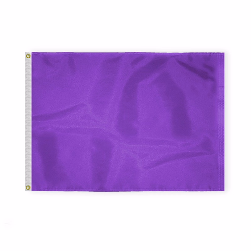 2.5'x3.3' 1ply Nylon Purple Beach Safety Flag
