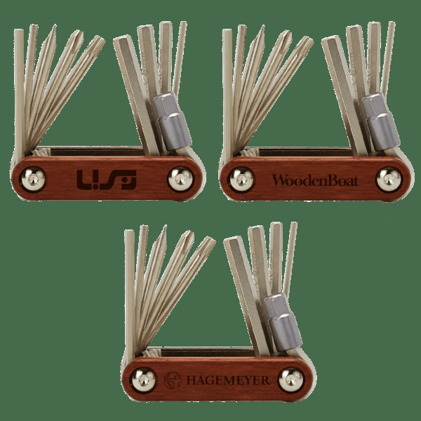 Bandelier 10-in-1 Folding Tool with Rosewood Handle