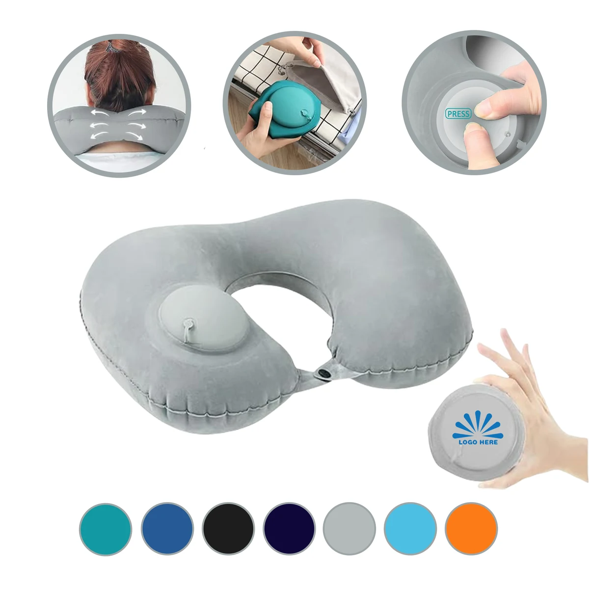 Foldable U-shaped Pillow MOQ20 1