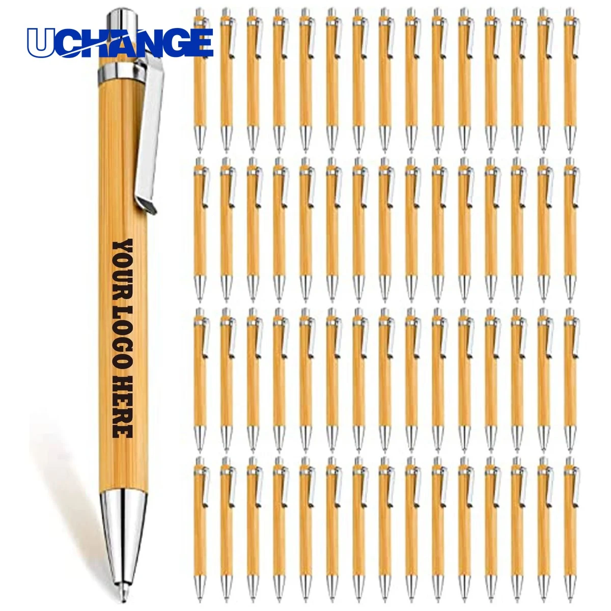 Bamboo Pen, custom pen with logo imprint 1