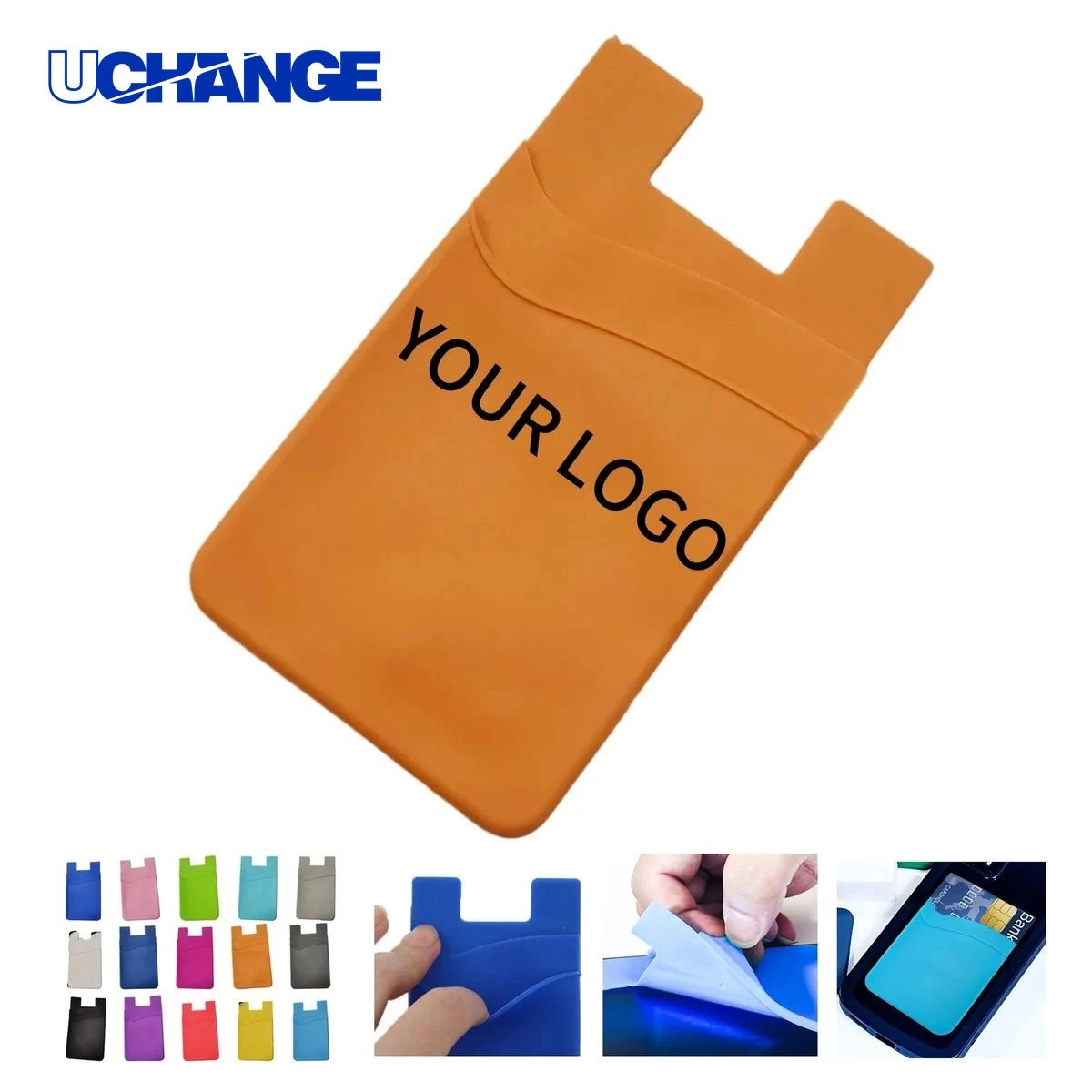Silicone Phone Wallet Card Holder for Events 1