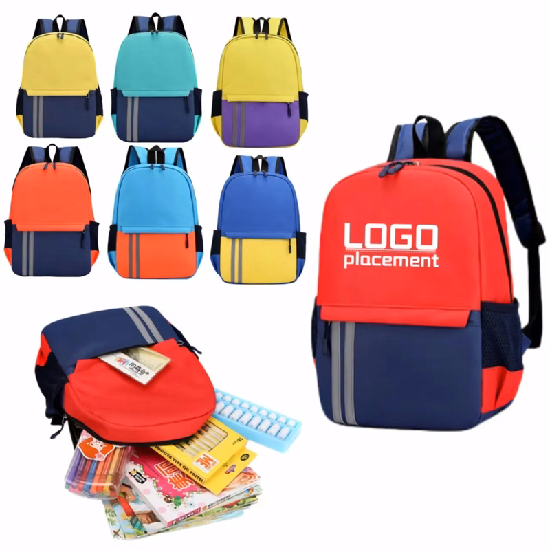 Custom Logo Cartoon Children's School Backpack