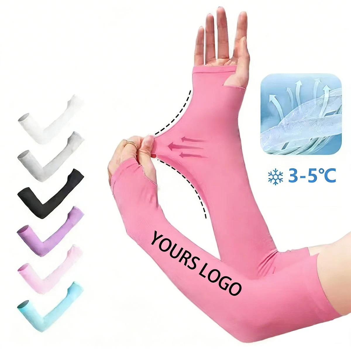 Promotional Cooling Arm Sleeves With Logo 1