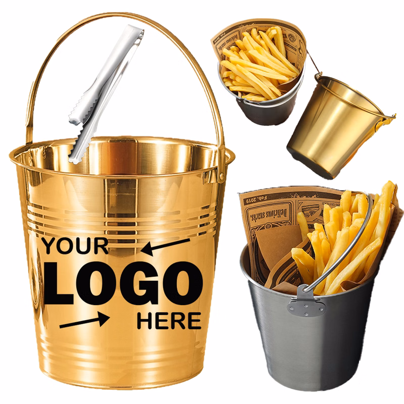 Festive Christmas Fried Chicken And Fries Bucket For Holiday Gatherings