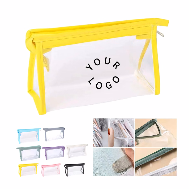 Clear Vinyl Toiletry Pouch