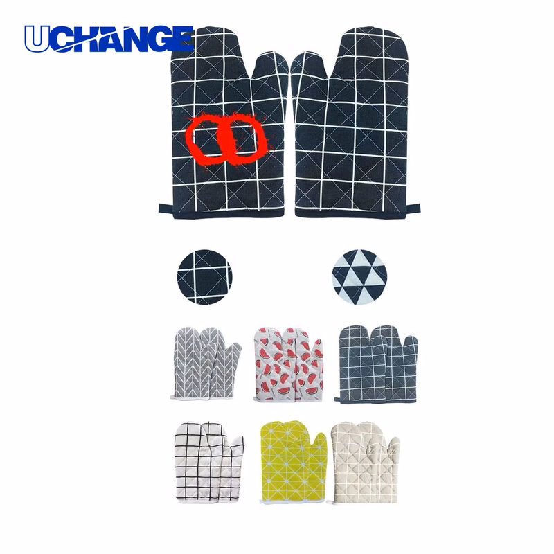 Cotton Microwave Glove for Home Kitchen Use