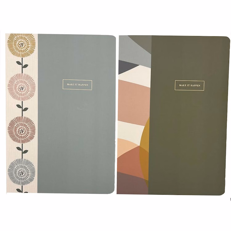 Flex Notebooks - 9.8" x 6.8" 2 Cover Styles