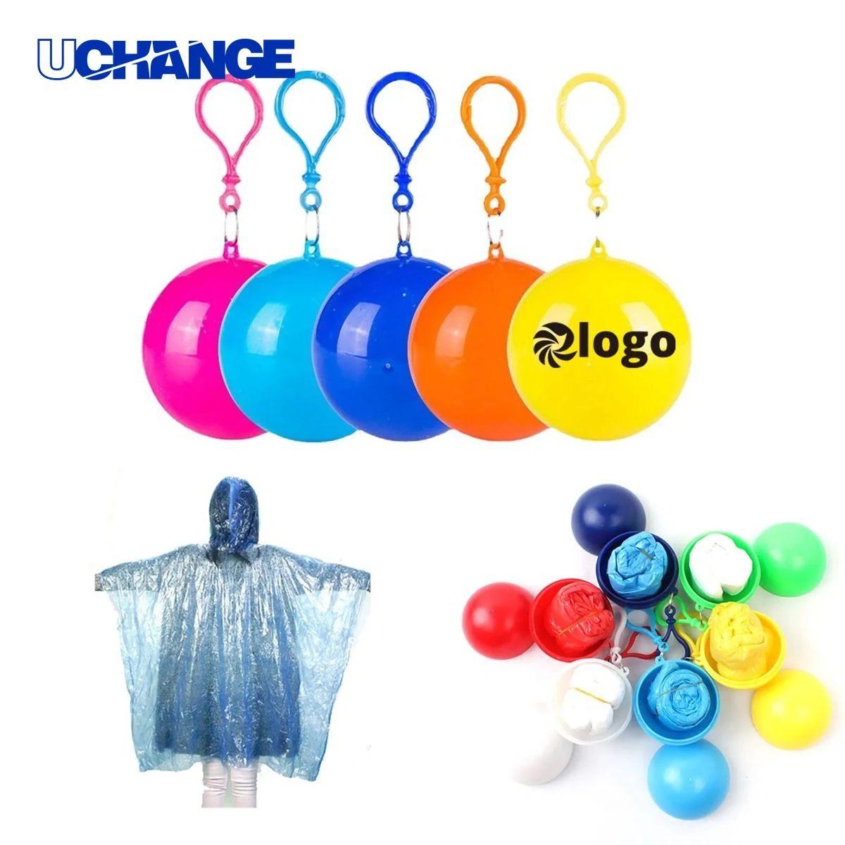 Portable Emergency Raincoat Ball for Travel 1