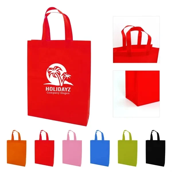 Custom Non-Woven Heat Sealed Tote Bag with Spacious 16.5 x 15 Inch Interior 1