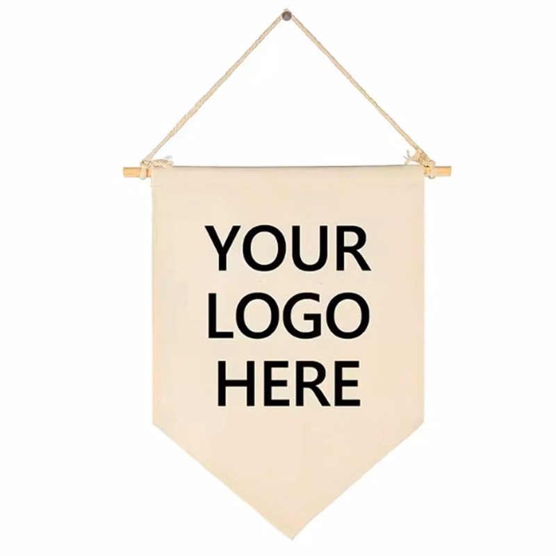 Exquisite practical canvas customizable outdoor camping flag