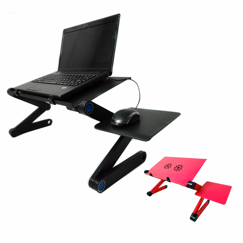 Foldable Laptop Bed Desk With Mouse Pad