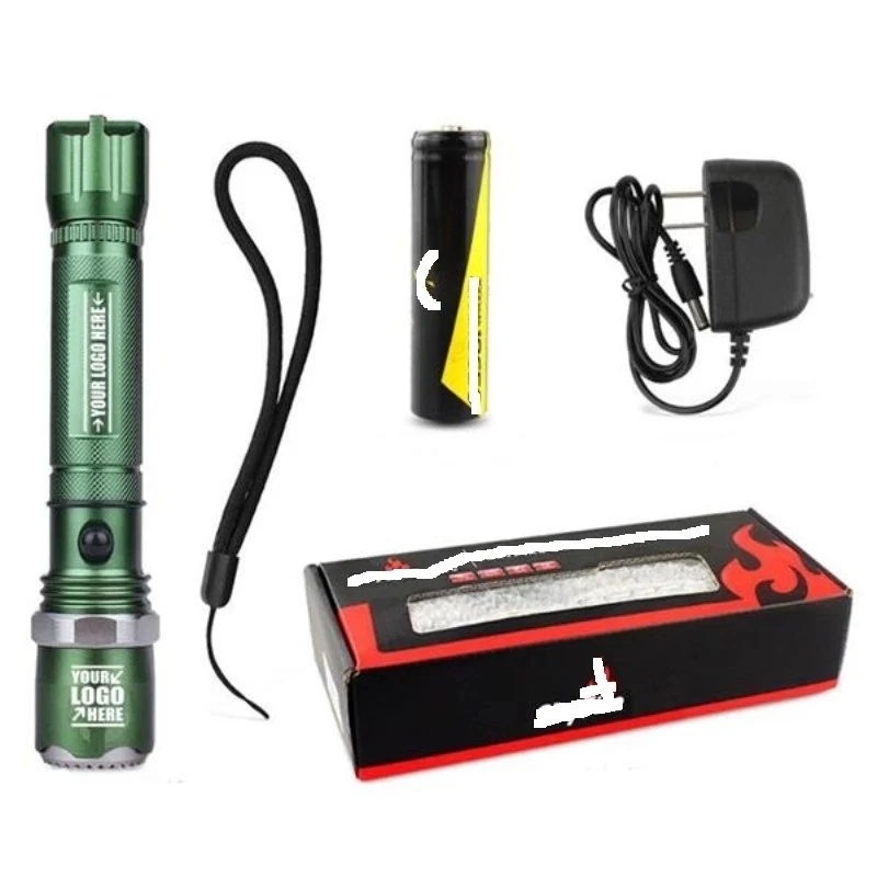 3-in-1 Outdoor LED Charging Flashlight Multi-function 1
