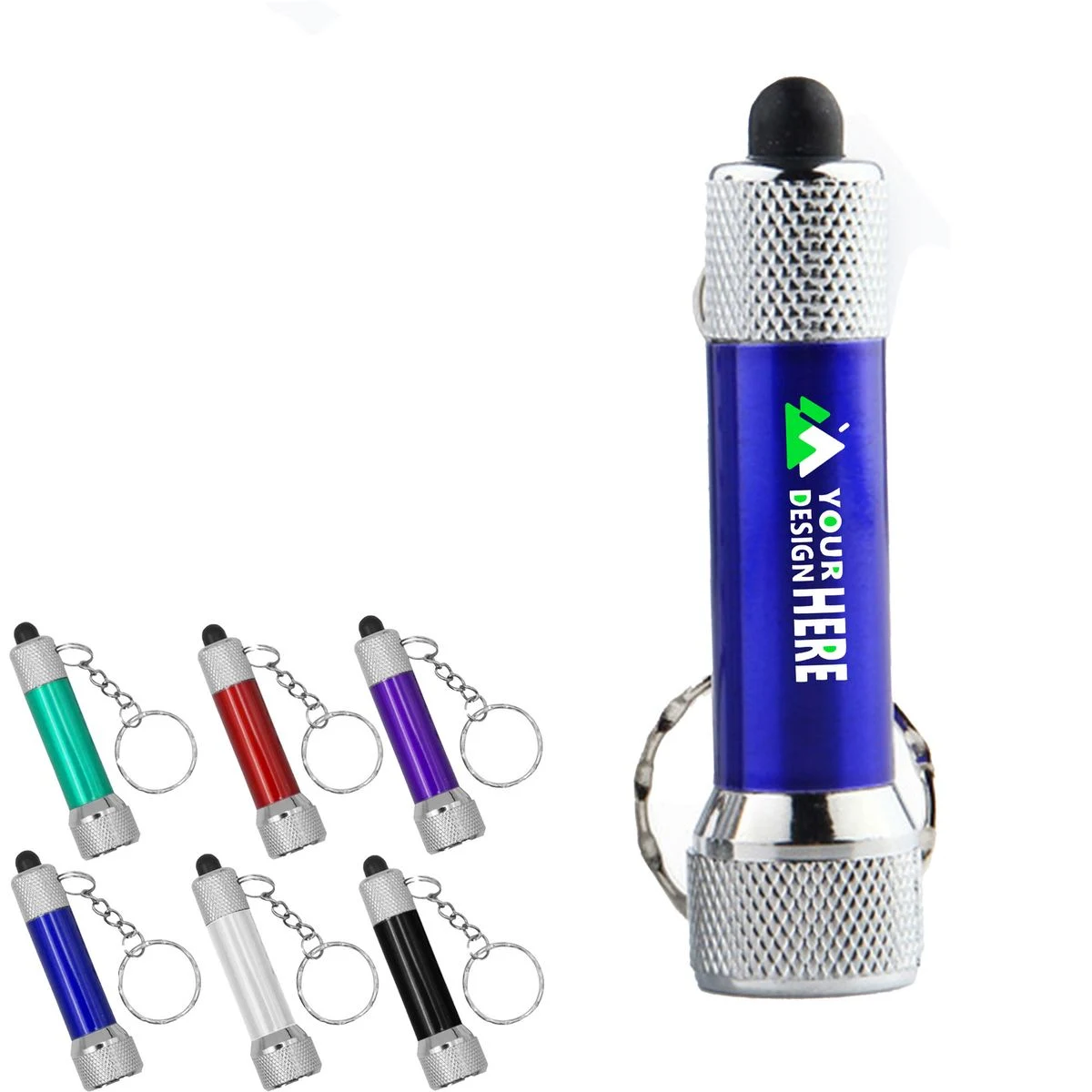 Portable Mini LED Keychain Flashlight 1