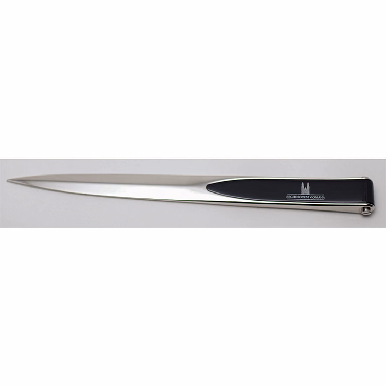 Black and Silver Letter Opener