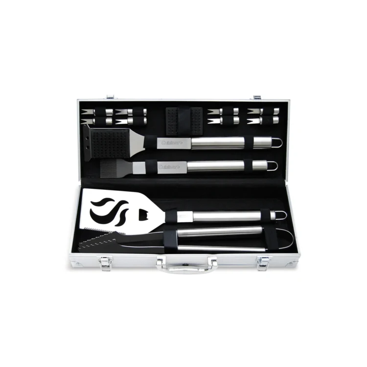 Cuisinart Deluxe 14-Piece Stainless Steel Grill Set 1