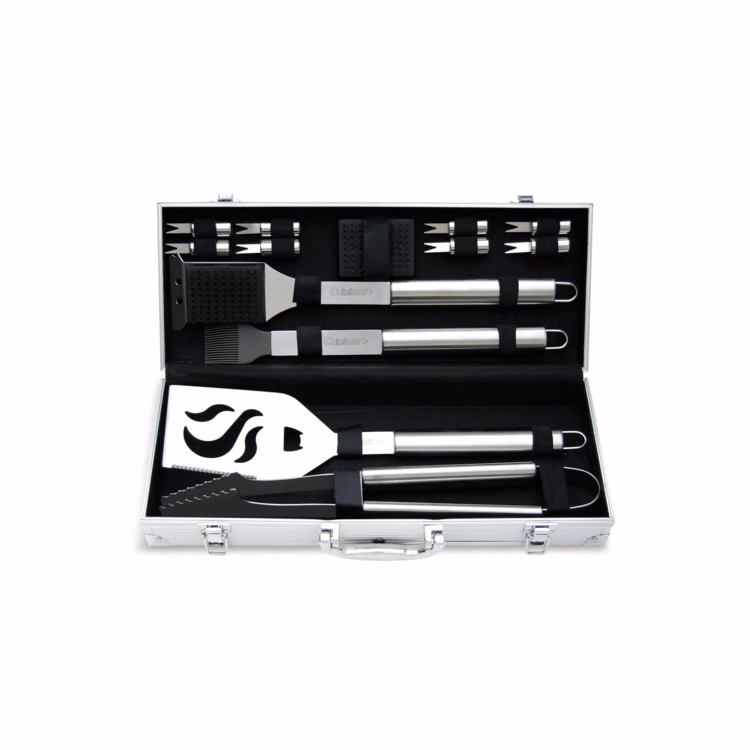 Cuisinart Deluxe 14-Piece Stainless Steel Grill Set
