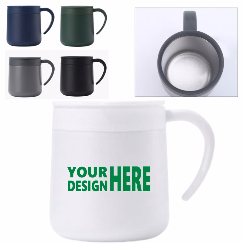 Thermal Insulation Stainless Steel Mug For Workplace