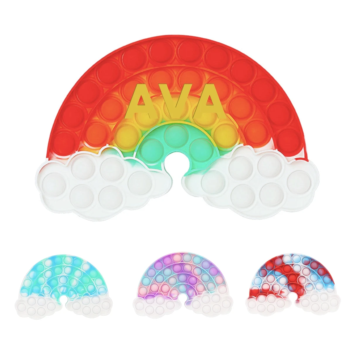 Rainbow Cloud Poper Toy 1