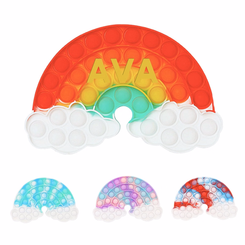 Rainbow Cloud Poper Toy