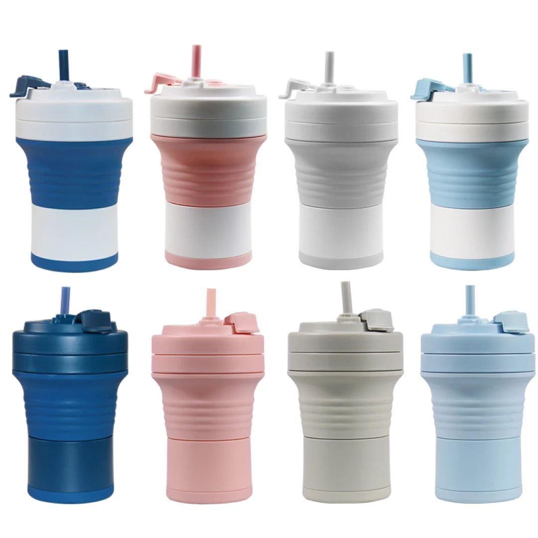 Folding Travel Silicone Cup 1