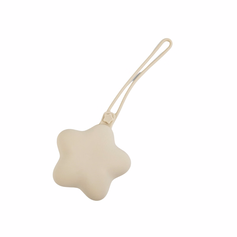 Silicone Star Pacifier Case With Hanging Strap