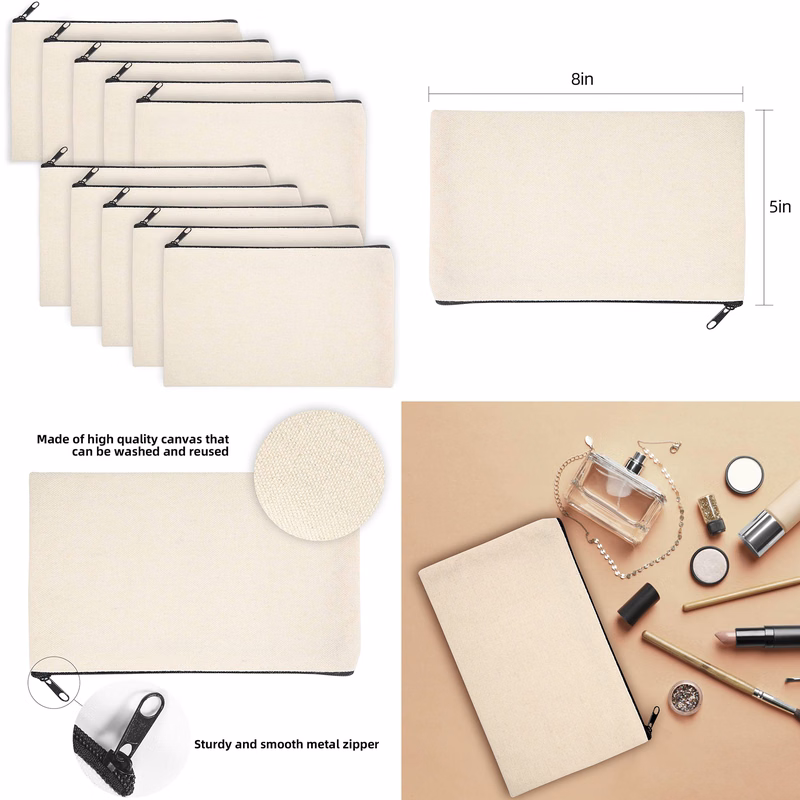 Craft Bag Canvas Pencil Case