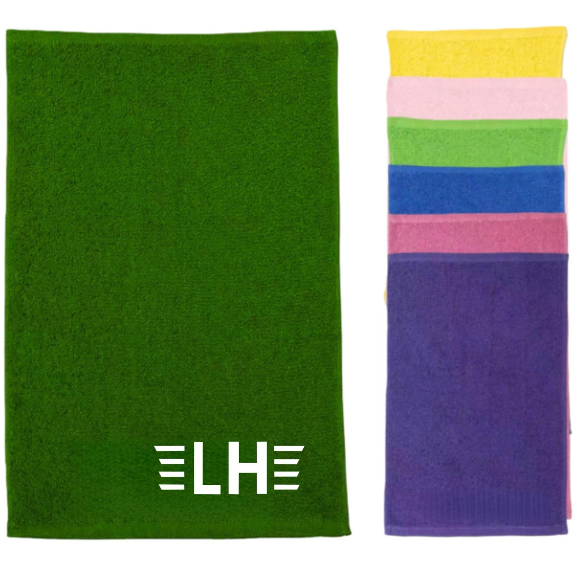 11" X 18" Cotton Velour Rally Towel 1