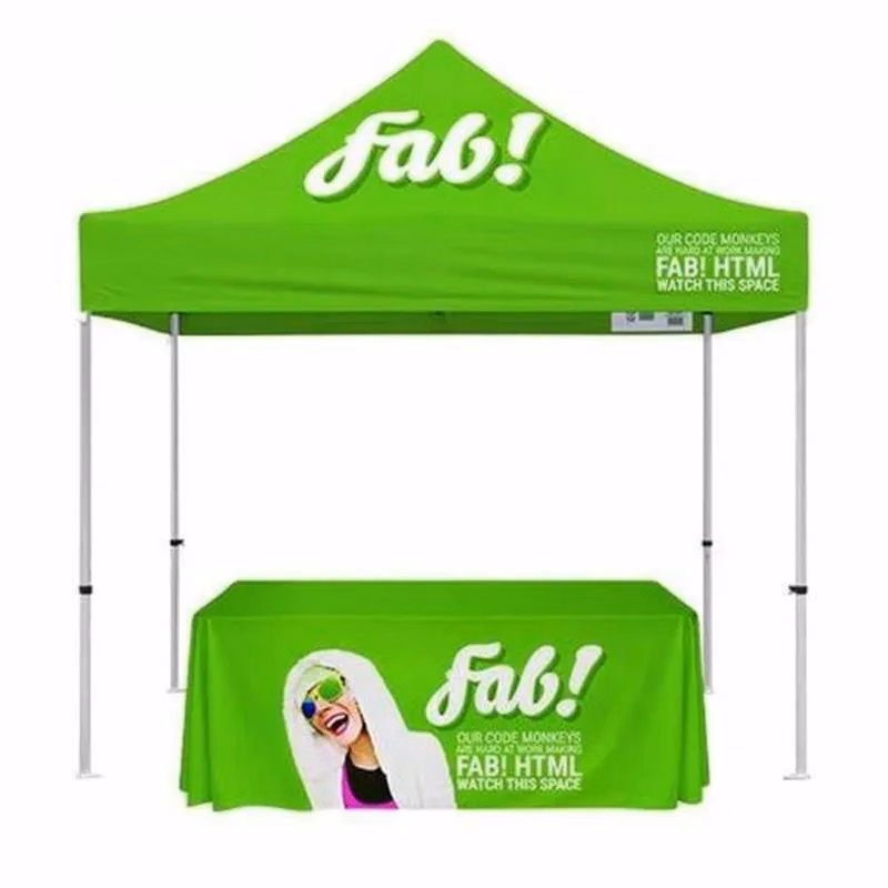 Full Dye Sublimated Canopy Tent & 6ft Table Cloth
