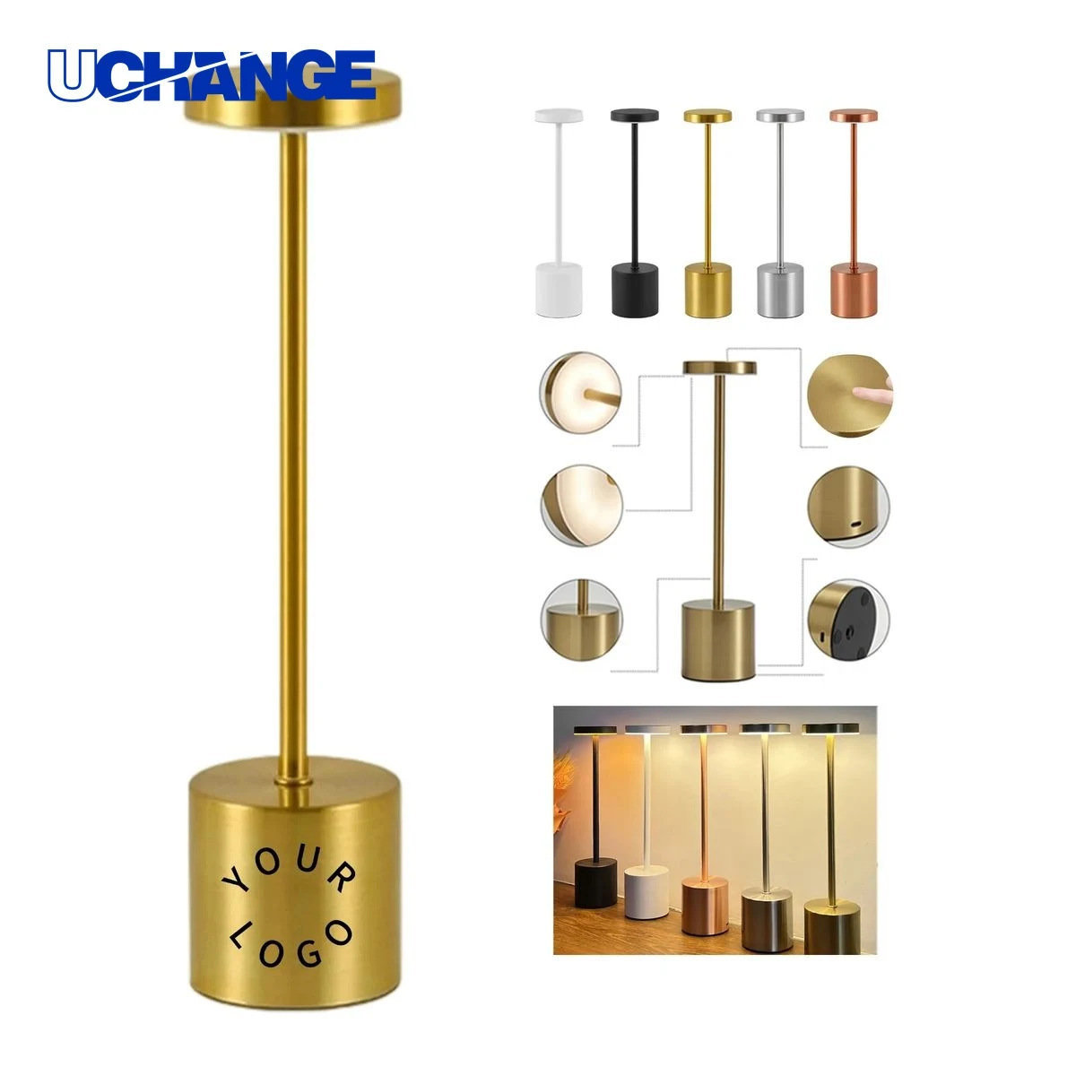 Metal LED Desk Lamp Light 1
