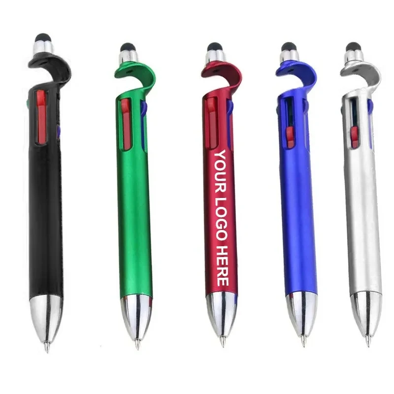 Retractable Stylus Ballpoint Pen With Multi Color 1