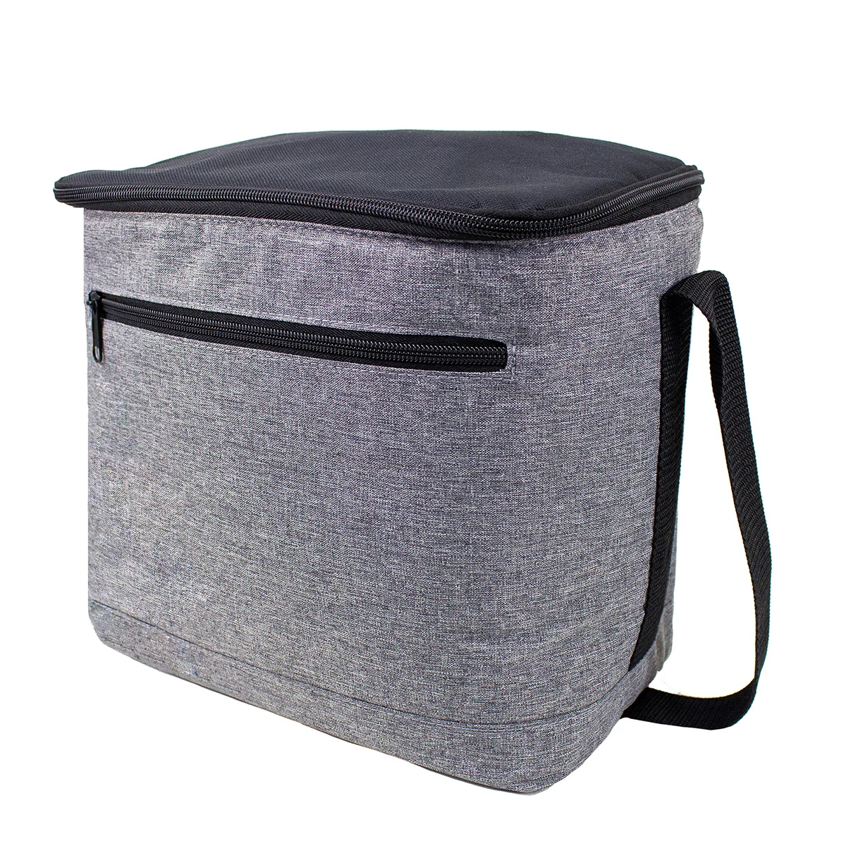Heather Grey Cooler Bag 1