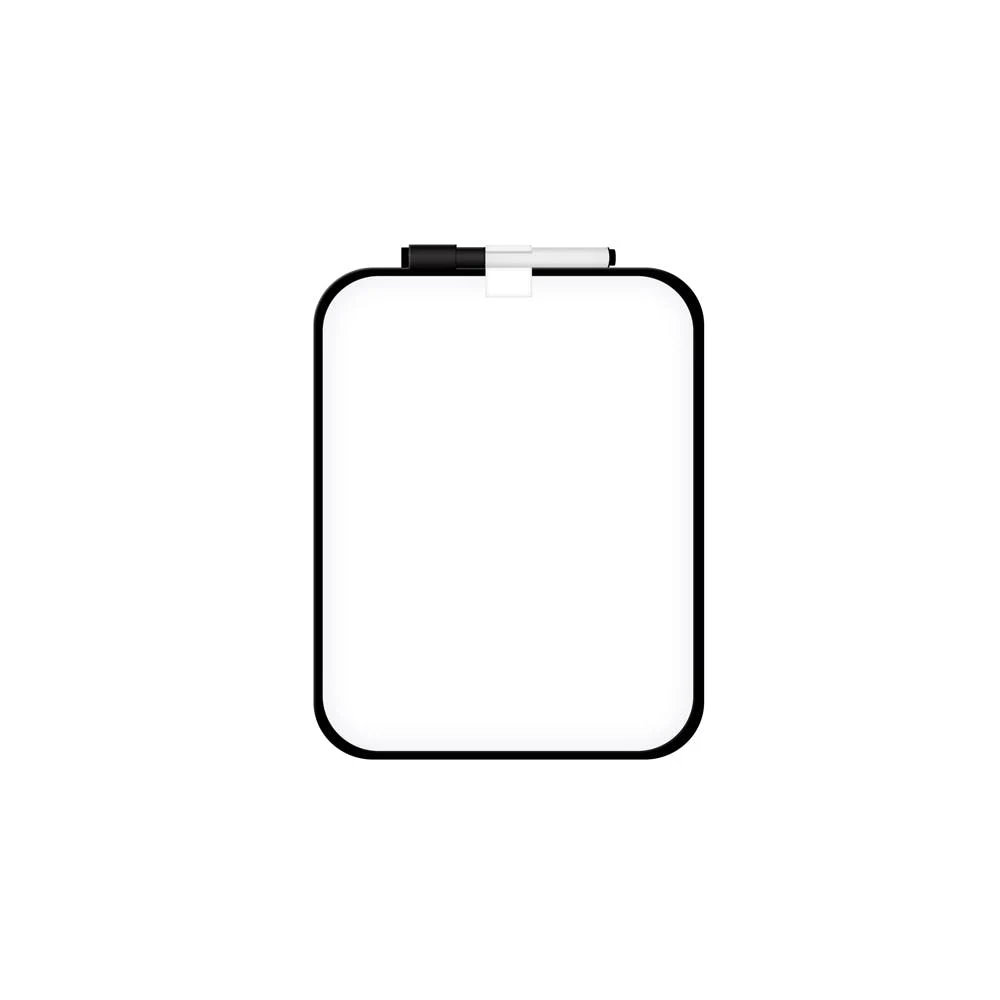 Dry Erase Board with Marker/Eraser - 8" x 10" 1