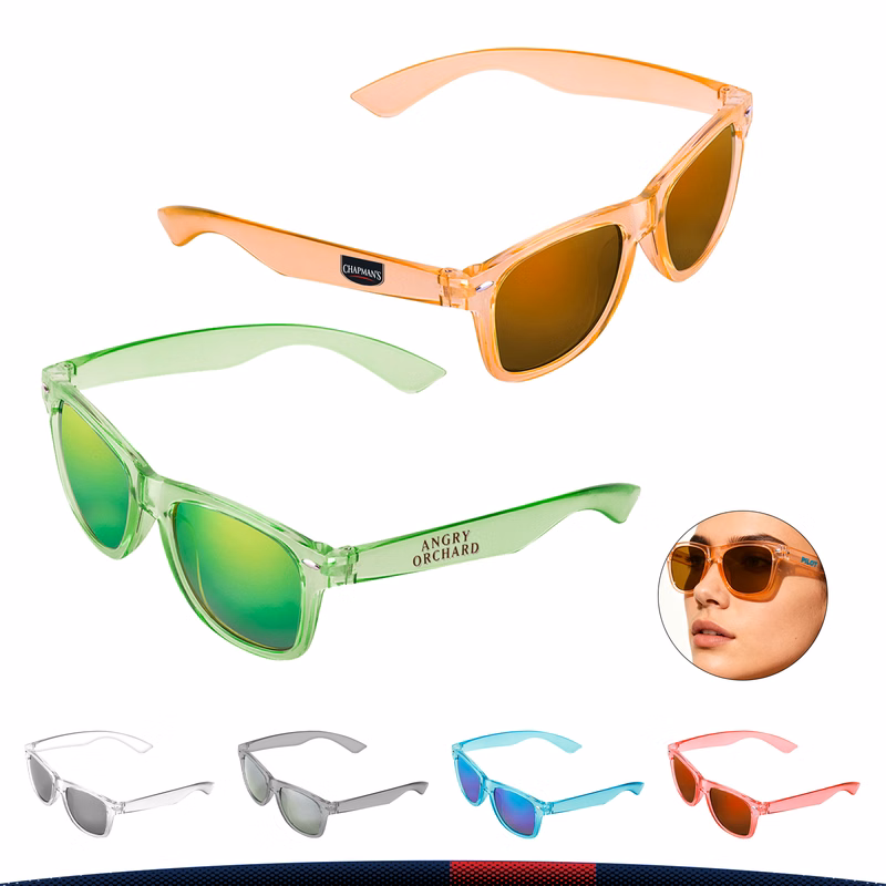 Beloire Mirrored Tonal Sunglasses