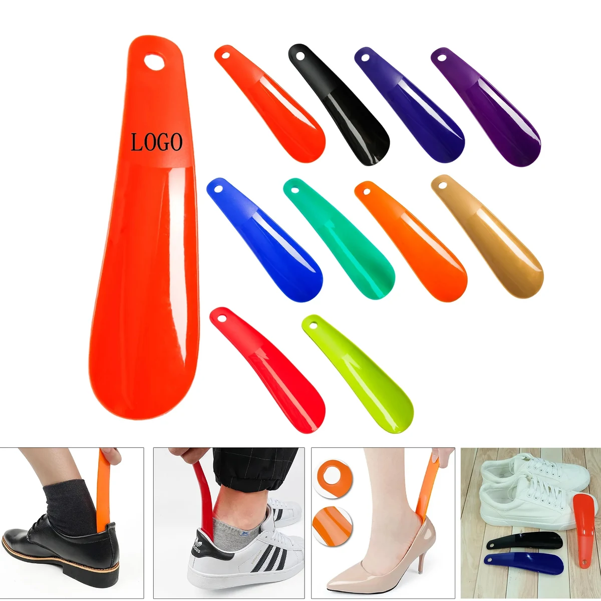 Space-Saving Hanging Shoe Horn Lifter 1