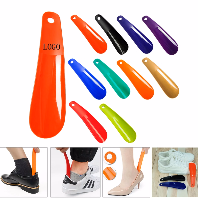 Space-Saving Hanging Shoe Horn Lifter