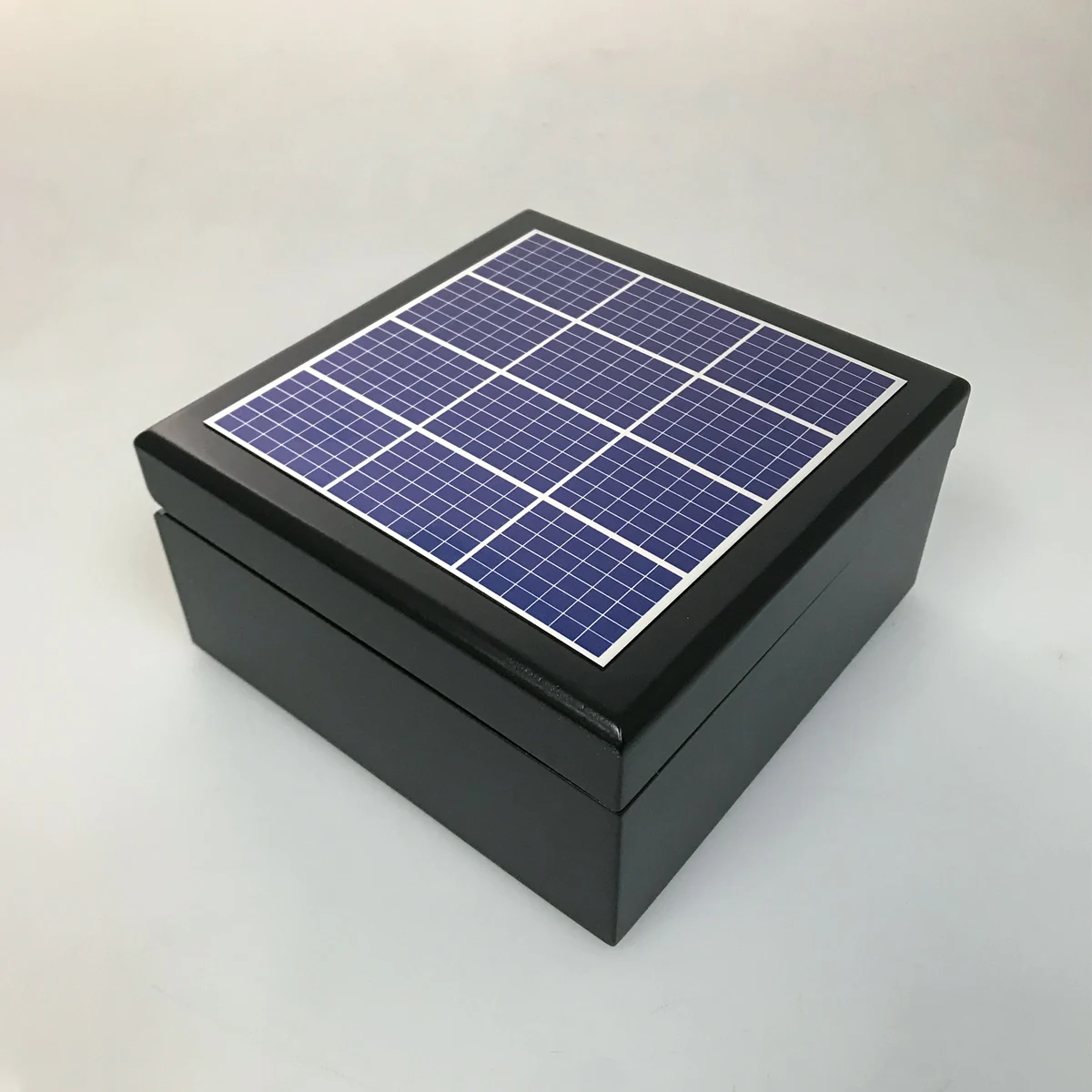 Hinged Lid Box, 5" x 5" x 2.5" 1