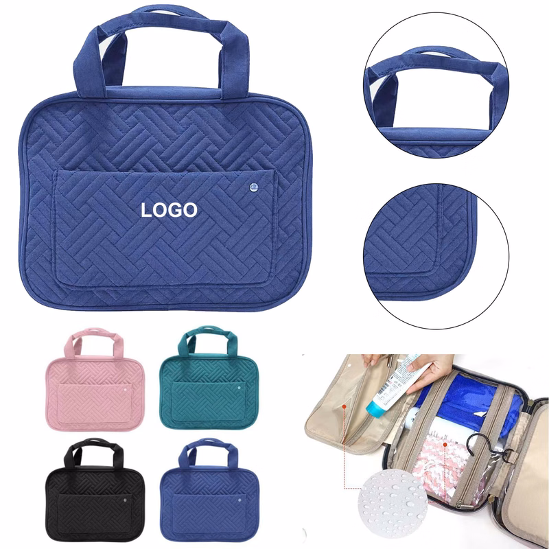 High Capacity Foldable Toiletry Bag