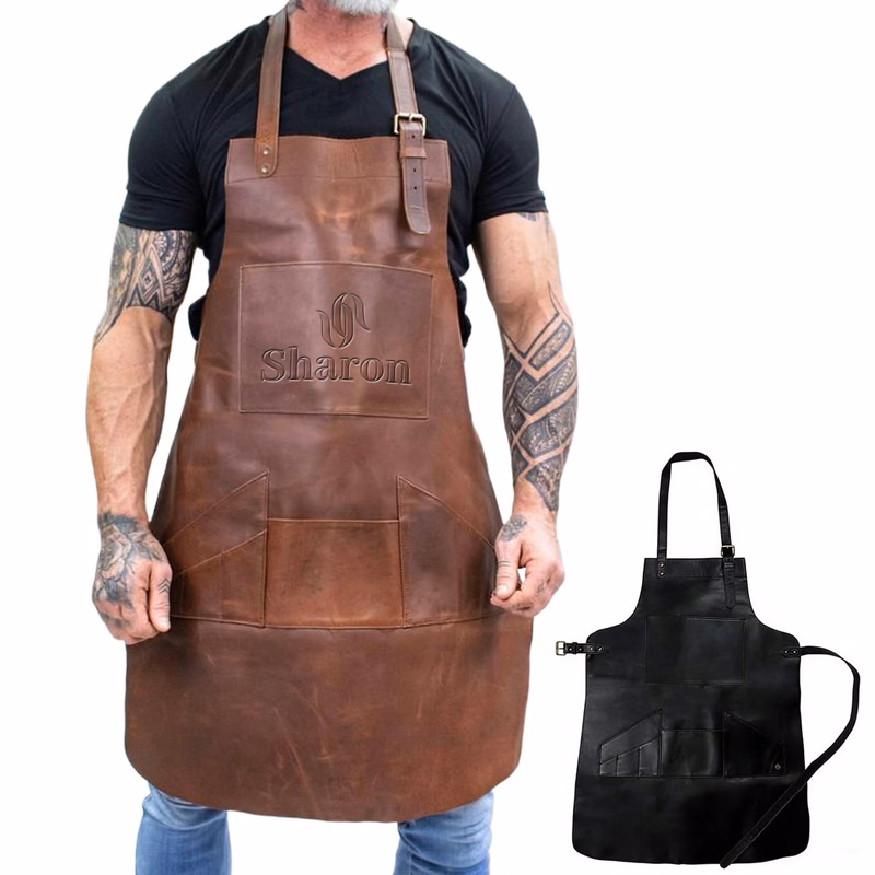 Waterproof PU Leather Apron