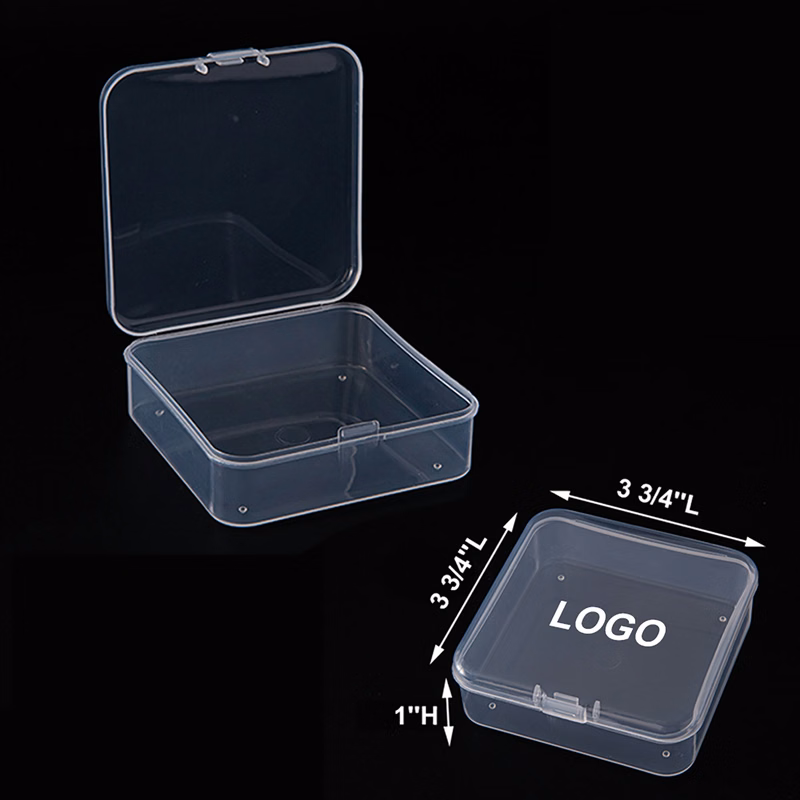 Transparent Square Plastic Boxes